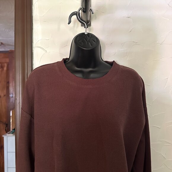 Comfrt Waffle Lounge Hoodie and Sweatpant Set in Cocoa - Medium (NWT) - Picture 5 of 7